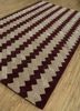 pathways beige and brown wool hand tufted Rug - FoldShot pathways beige and brown wool hand tufted Rug - FoldShot