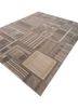 pathways beige and brown wool hand tufted Rug - FoldShot pathways beige and brown wool hand tufted Rug - FoldShot