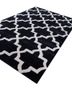 contour grey and black wool and viscose hand tufted Rug - FoldShot contour grey and black wool and viscose hand tufted Rug - FoldShot