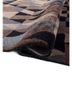 linear grey and black wool and viscose hand tufted Rug - FoldShot linear grey and black wool and viscose hand tufted Rug - FoldShot
