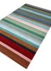 linear ivory wool and viscose hand tufted Rug - FoldShot linear ivory wool and viscose hand tufted Rug - FoldShot