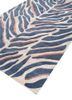 wild wanderlust blue wool and viscose hand tufted Rug - FoldShot wild wanderlust blue wool and viscose hand tufted Rug - FoldShot