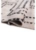 contour ivory wool and viscose hand tufted Rug - FoldShot