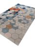 genesis ivory wool and viscose hand tufted Rug - FoldShot
