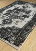 mythos grey and black wool and viscose hand tufted Rug - FoldShot mythos grey and black wool and viscose hand tufted Rug - FoldShot