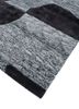 white noise grey and black wool and viscose hand tufted Rug - FoldShot white noise grey and black wool and viscose hand tufted Rug - FoldShot