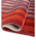 caliedo red and orange wool and viscose hand tufted Rug - FoldShot caliedo red and orange wool and viscose hand tufted Rug - FoldShot