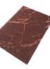 genesis red and orange wool and viscose hand tufted Rug - FoldShot