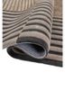 faces grey and black wool and viscose hand tufted Rug - FoldShot