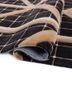 faces beige and brown wool and viscose hand tufted Rug - FoldShot faces beige and brown wool and viscose hand tufted Rug - FoldShot