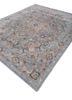 kasbah blue wool and viscose hand tufted Rug - FoldShot kasbah blue wool and viscose hand tufted Rug - FoldShot