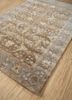 kasbah beige and brown wool and viscose hand tufted Rug - FoldShot