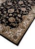 kasbah grey and black wool and viscose hand tufted Rug - FoldShot