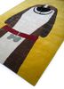 confetti gold wool and viscose hand tufted Rug - FoldShot confetti gold wool and viscose hand tufted Rug - FoldShot