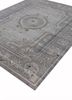 kora grey and black wool and viscose hand tufted Rug - FoldShot