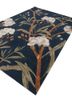hacienda blue wool and viscose hand tufted Rug - FoldShot hacienda blue wool and viscose hand tufted Rug - FoldShot