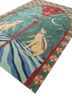 bodhi green wool and viscose hand tufted Rug - FoldShot