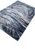genesis blue viscose hand tufted Rug - FoldShot genesis blue viscose hand tufted Rug - FoldShot