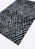 contour grey and black wool hand tufted Rug - FoldShot contour grey and black wool hand tufted Rug - FoldShot
