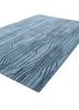 pathways blue wool hand tufted Rug - FoldShot pathways blue wool hand tufted Rug - FoldShot