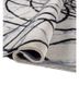 contour grey and black wool and viscose hand tufted Rug - FoldShot