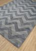 contour grey and black wool hand tufted Rug - FoldShot contour grey and black wool hand tufted Rug - FoldShot