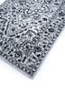 imara grey and black wool and viscose hand tufted Rug - FoldShot imara grey and black wool and viscose hand tufted Rug - FoldShot