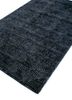 pathways grey and black wool and viscose hand tufted Rug - FoldShot