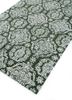 imara green wool hand tufted Rug - FoldShot