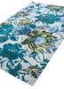 hacienda blue wool and viscose hand tufted Rug - FoldShot hacienda blue wool and viscose hand tufted Rug - FoldShot