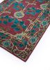 mythos red and orange wool and viscose hand tufted Rug - FoldShot
