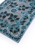 mythos grey and black wool and viscose hand tufted Rug - FoldShot mythos grey and black wool and viscose hand tufted Rug - FoldShot