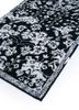 imara grey and black wool and viscose hand tufted Rug - FoldShot