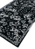 imara grey and black wool and viscose hand tufted Rug - FoldShot imara grey and black wool and viscose hand tufted Rug - FoldShot