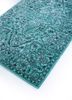 imara blue viscose hand tufted Rug - FoldShot