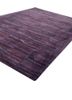 linear pink and purple wool and viscose hand tufted Rug - FoldShot