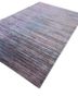 linear red and orange wool and viscose hand tufted Rug - FoldShot linear red and orange wool and viscose hand tufted Rug - FoldShot