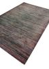 linear beige and brown wool and viscose hand tufted Rug - FoldShot linear beige and brown wool and viscose hand tufted Rug - FoldShot