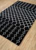 contour grey and black wool hand tufted Rug - FoldShot contour grey and black wool hand tufted Rug - FoldShot