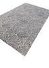 pathways grey and black wool hand tufted Rug - FoldShot pathways grey and black wool hand tufted Rug - FoldShot
