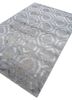 contour grey and black wool and viscose hand tufted Rug - FoldShot