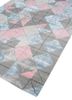 caliedo blue wool and viscose hand tufted Rug - FoldShot