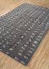genesis grey and black wool and viscose hand tufted Rug - FoldShot genesis grey and black wool and viscose hand tufted Rug - FoldShot