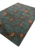 hacienda blue wool and viscose hand tufted Rug - FoldShot hacienda blue wool and viscose hand tufted Rug - FoldShot