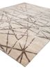 contour beige and brown wool and viscose hand tufted Rug - FoldShot contour beige and brown wool and viscose hand tufted Rug - FoldShot