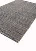 pathways grey and black wool and viscose hand tufted Rug - FoldShot