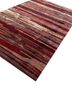 linear red and orange wool and viscose hand tufted Rug - FoldShot linear red and orange wool and viscose hand tufted Rug - FoldShot