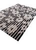 hacienda grey and black wool and viscose hand tufted Rug - FoldShot hacienda grey and black wool and viscose hand tufted Rug - FoldShot