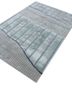 white noise blue wool and viscose hand tufted Rug - FoldShot white noise blue wool and viscose hand tufted Rug - FoldShot