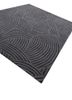 pathways grey and black wool and viscose hand tufted Rug - FoldShot pathways grey and black wool and viscose hand tufted Rug - FoldShot